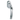 HOPPE Fenstergriff Atlanta – Secu100, Aluminium F1, 7 mm Vierkantstift